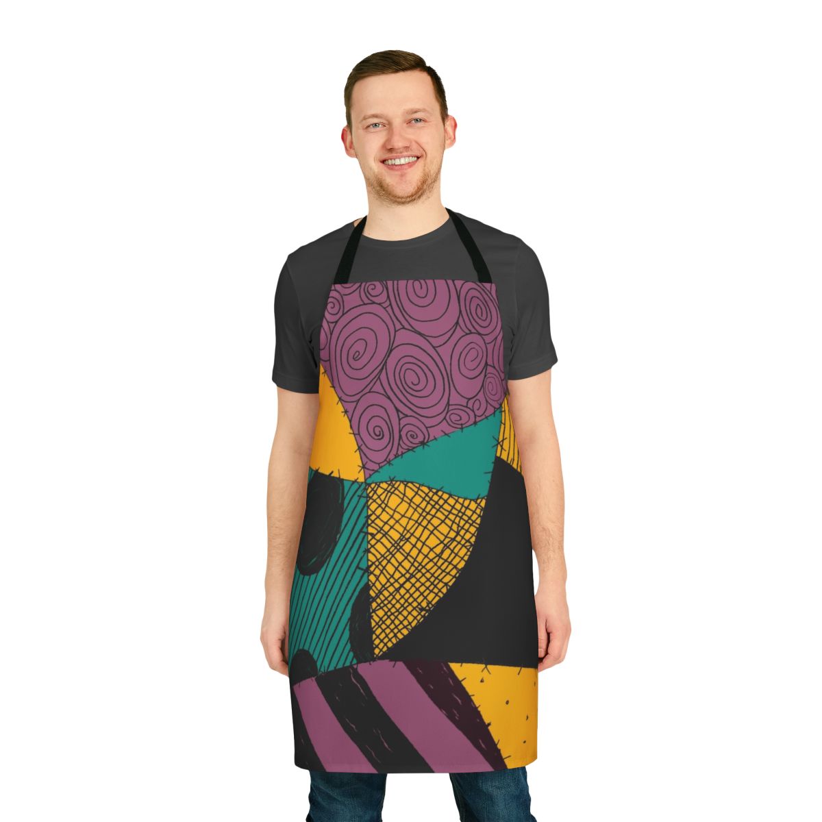 Apron featuring Sally and Jack Skellington from The Nightmare Before Christmas