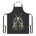 Spooky apron with gothic and horror-inspired design, featuring a supplicant character