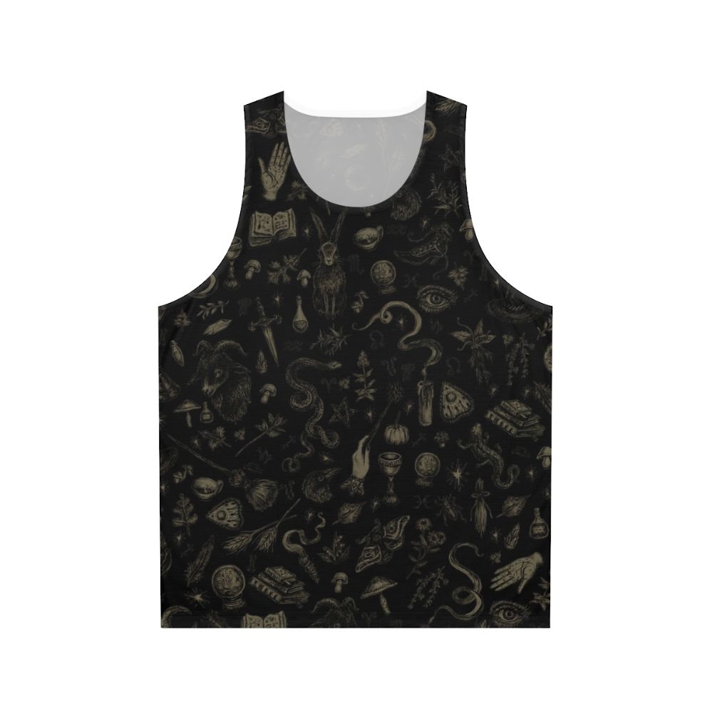 Spooky Witchy Unisex Tank Top