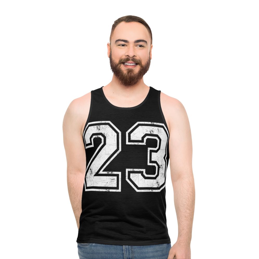 Sports Jersey Number 23 Unisex Tank Top