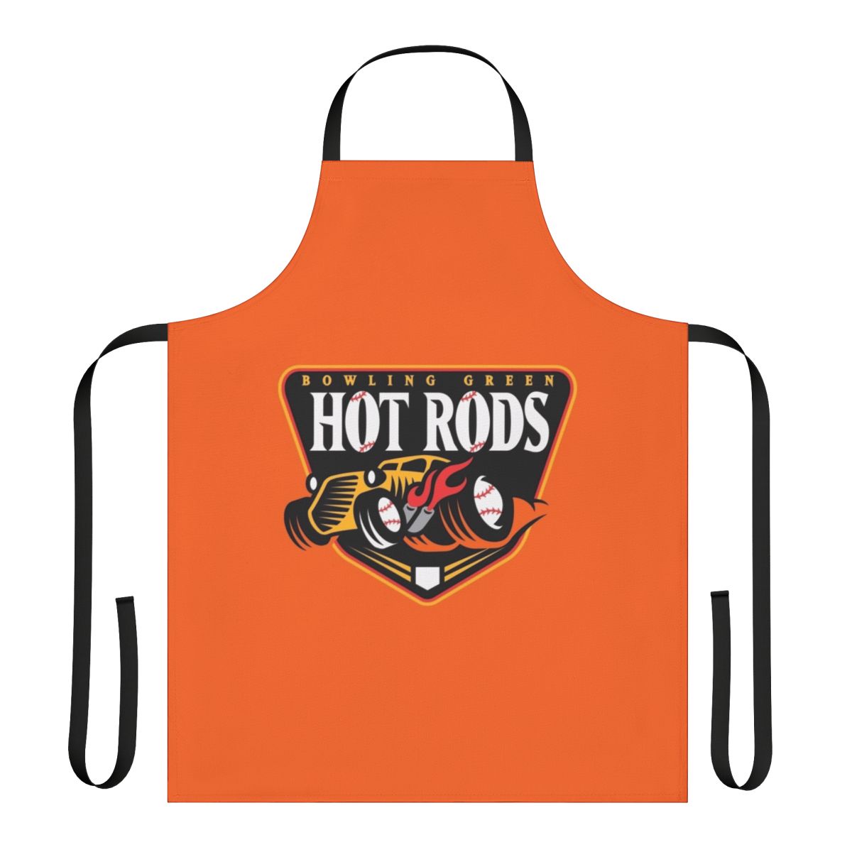 Sports team 2 apron with colorful design for sports fans and athletic teams