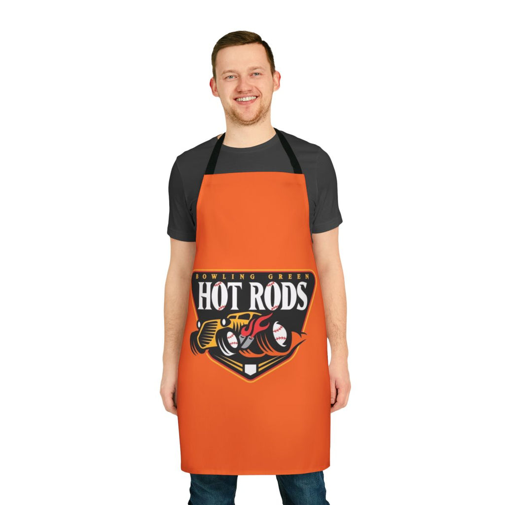 Sports team 2 apron with colorful design for sports fans and athletic teams