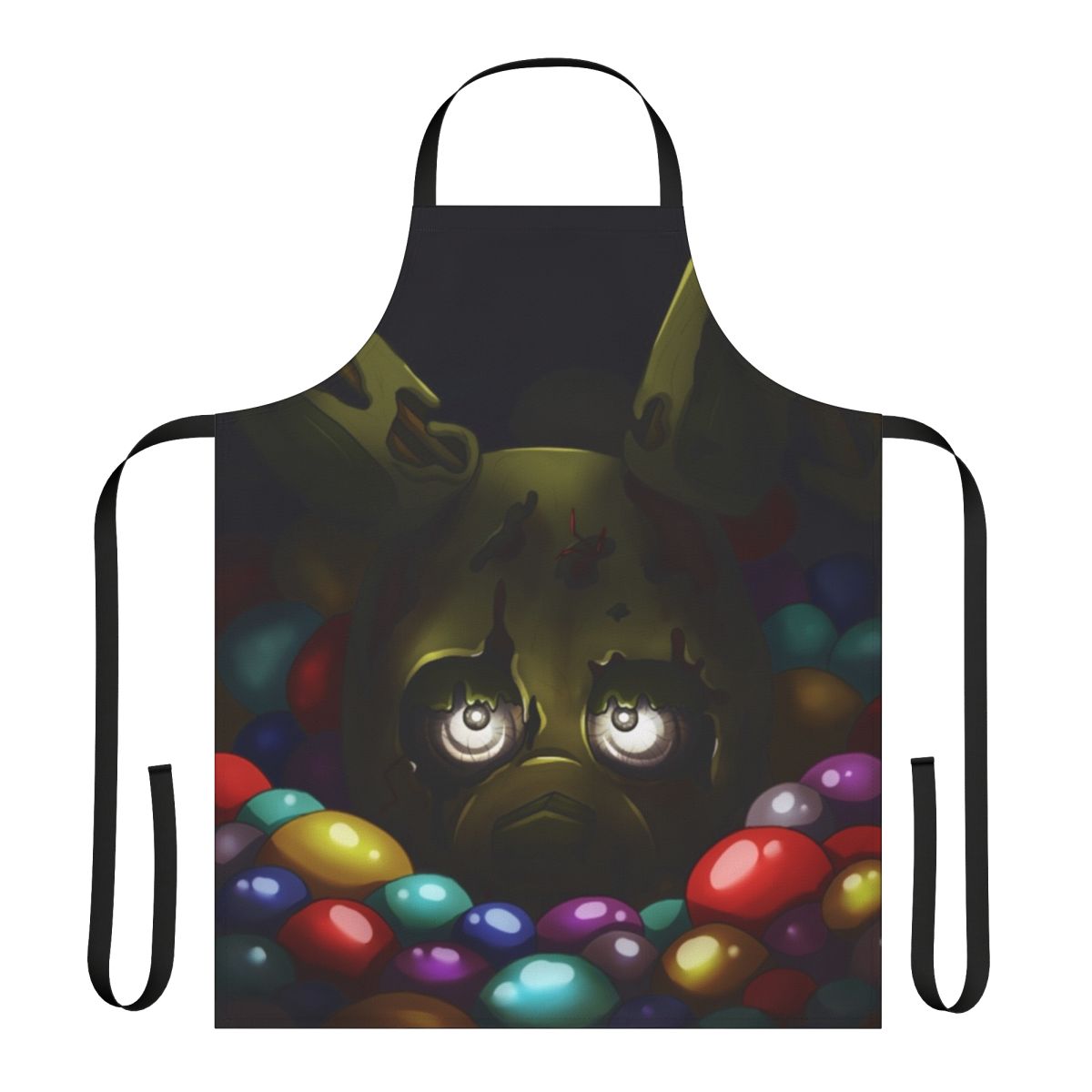Springtrap Inspired Apron with Five Nights at Freddy's Fan Art Design