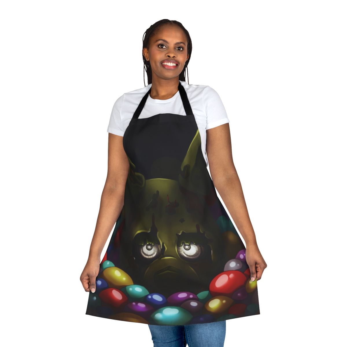 Springtrap Inspired Apron with Five Nights at Freddy's Fan Art Design