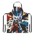 U2 Achtung Baby-inspired squares graphic apron