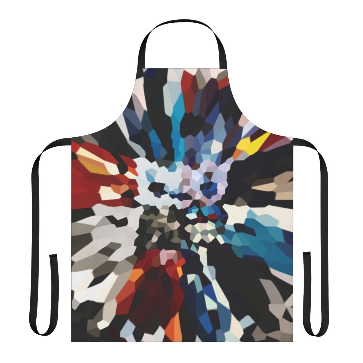 U2 Achtung Baby-inspired squares graphic apron