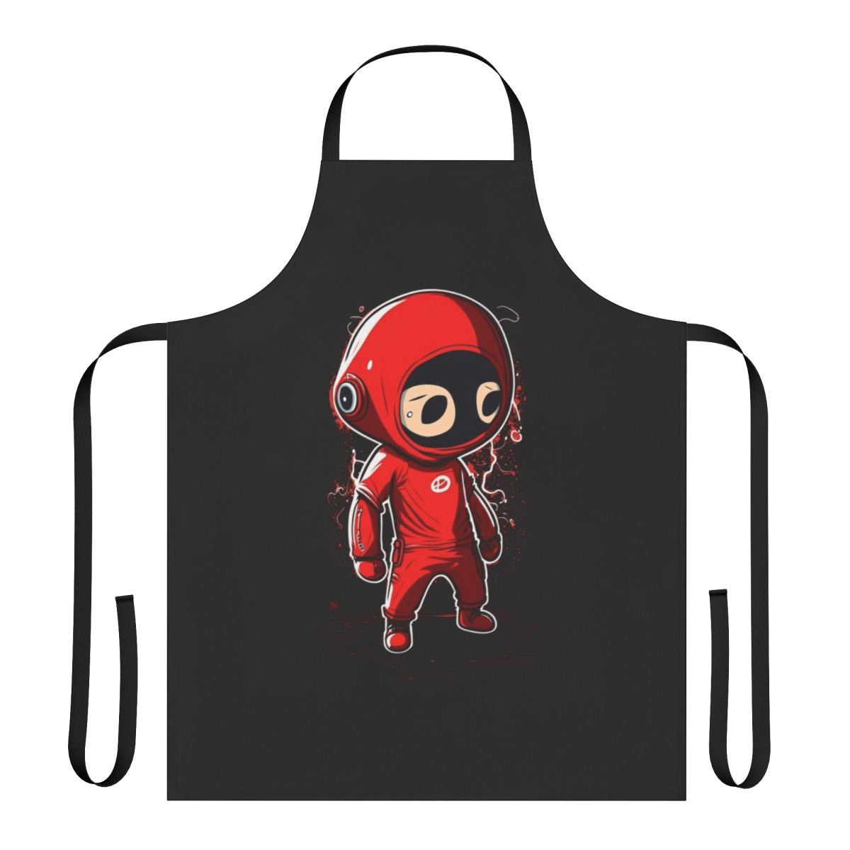 Squid Game Character Apron featuring an illustrated soldier from the popular Netflix series