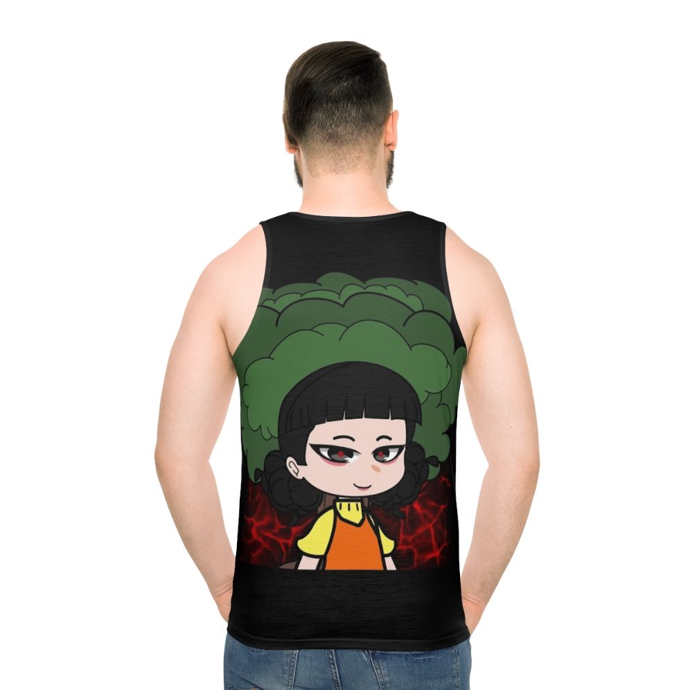 Squid Game Doll Design Unisex Tank Top