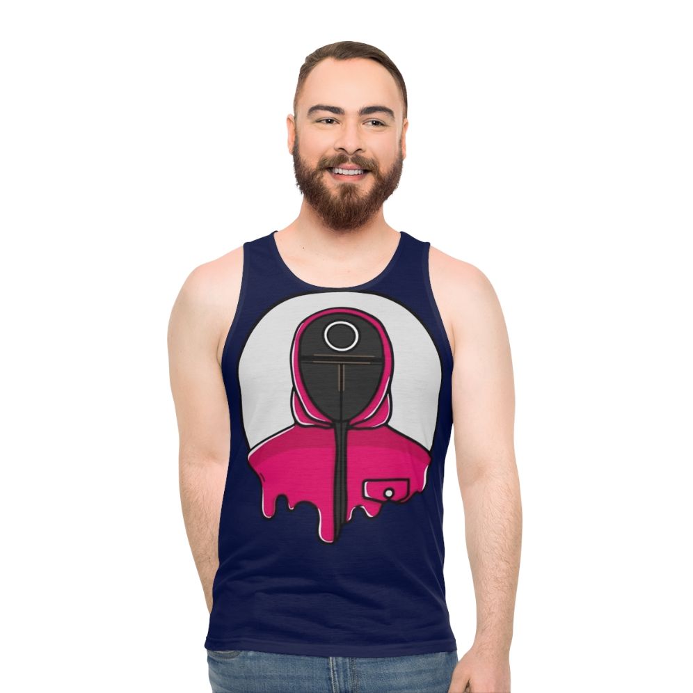 Squid Game Guard Circle Tank Top