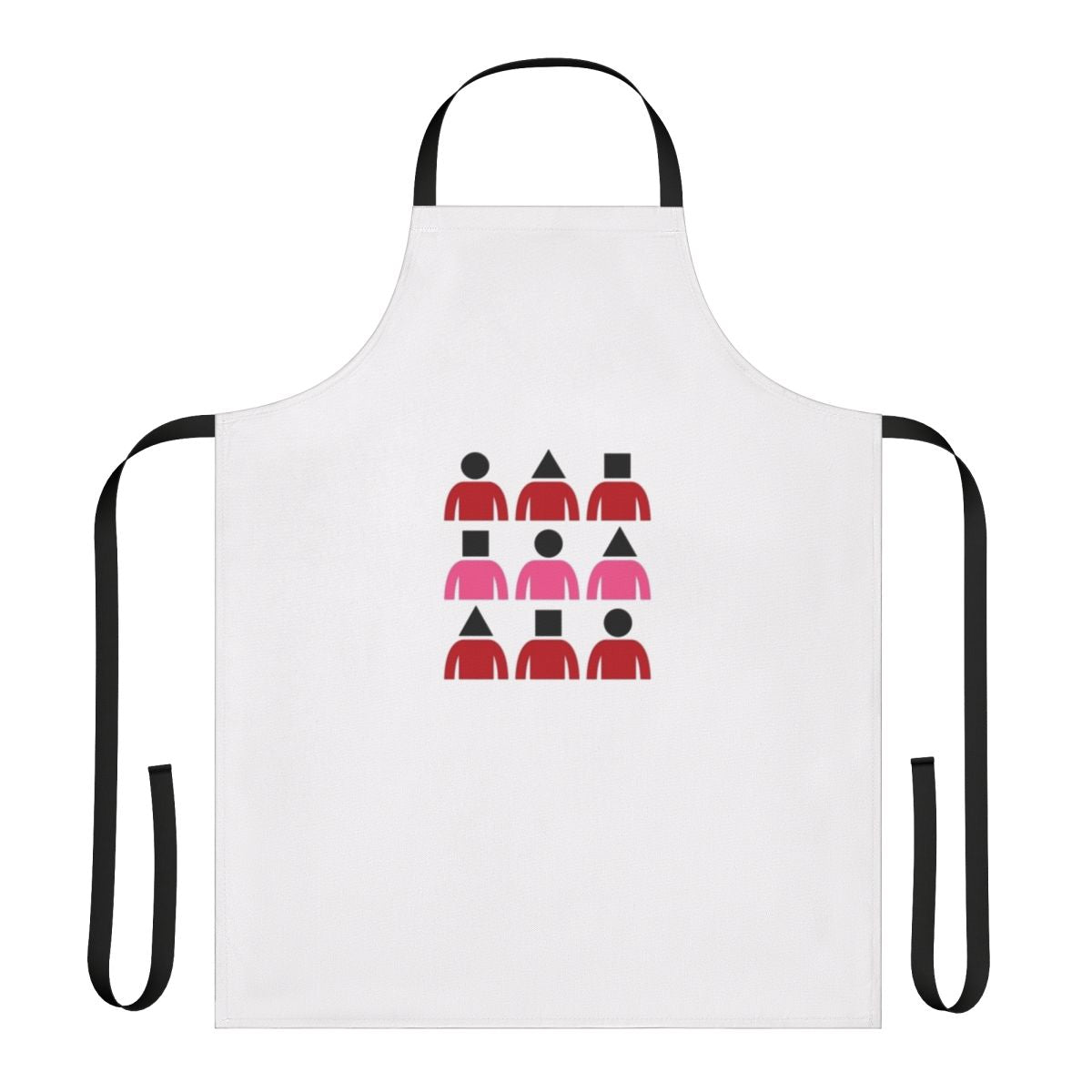 Squid Game Inspired 3x3 Pattern Apron