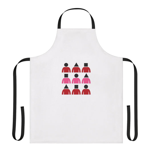 Squid Game Inspired 3x3 Pattern Apron