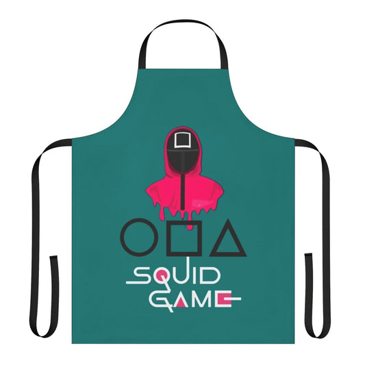 Squid Game Inspired Apron with Iconic Soldier Uniform Design