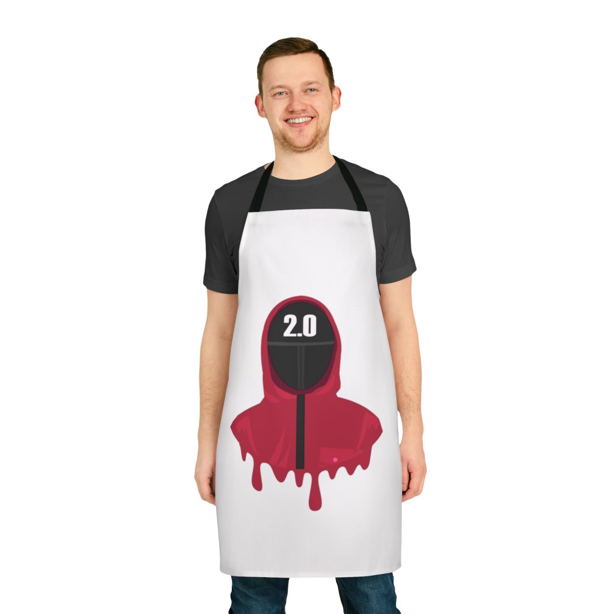 Squid Game Inspired Apron with Stylized Squidgame Design