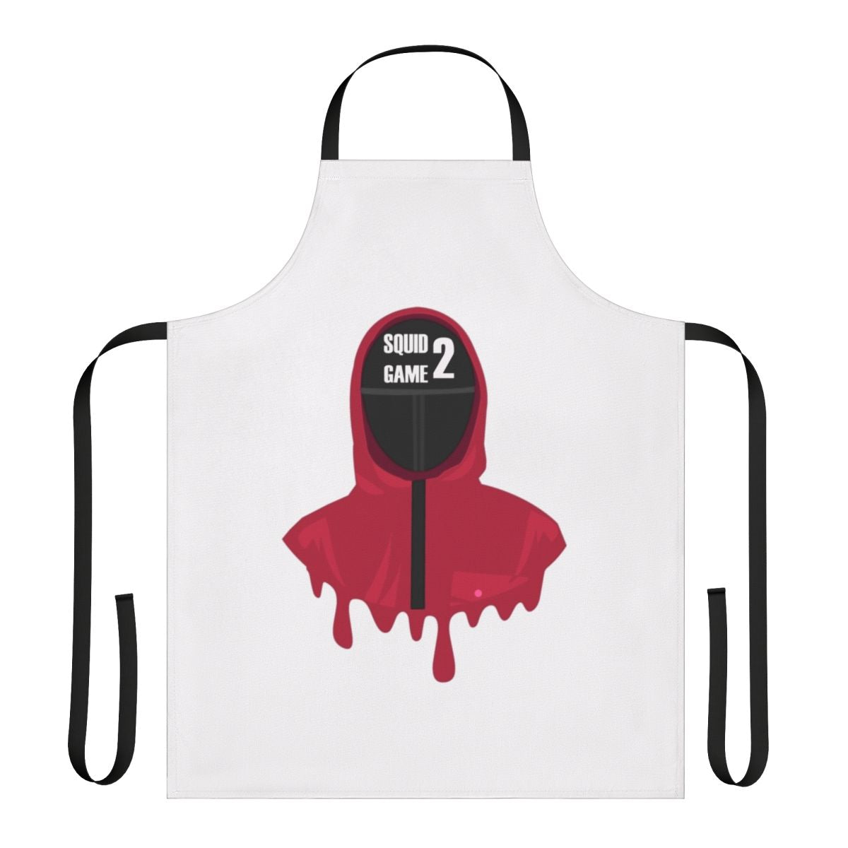 Squid Game Inspired Apron with Survival Game Motifs