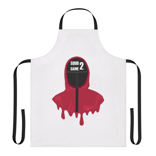 Squid Game Inspired Apron with Survival Game Motifs
