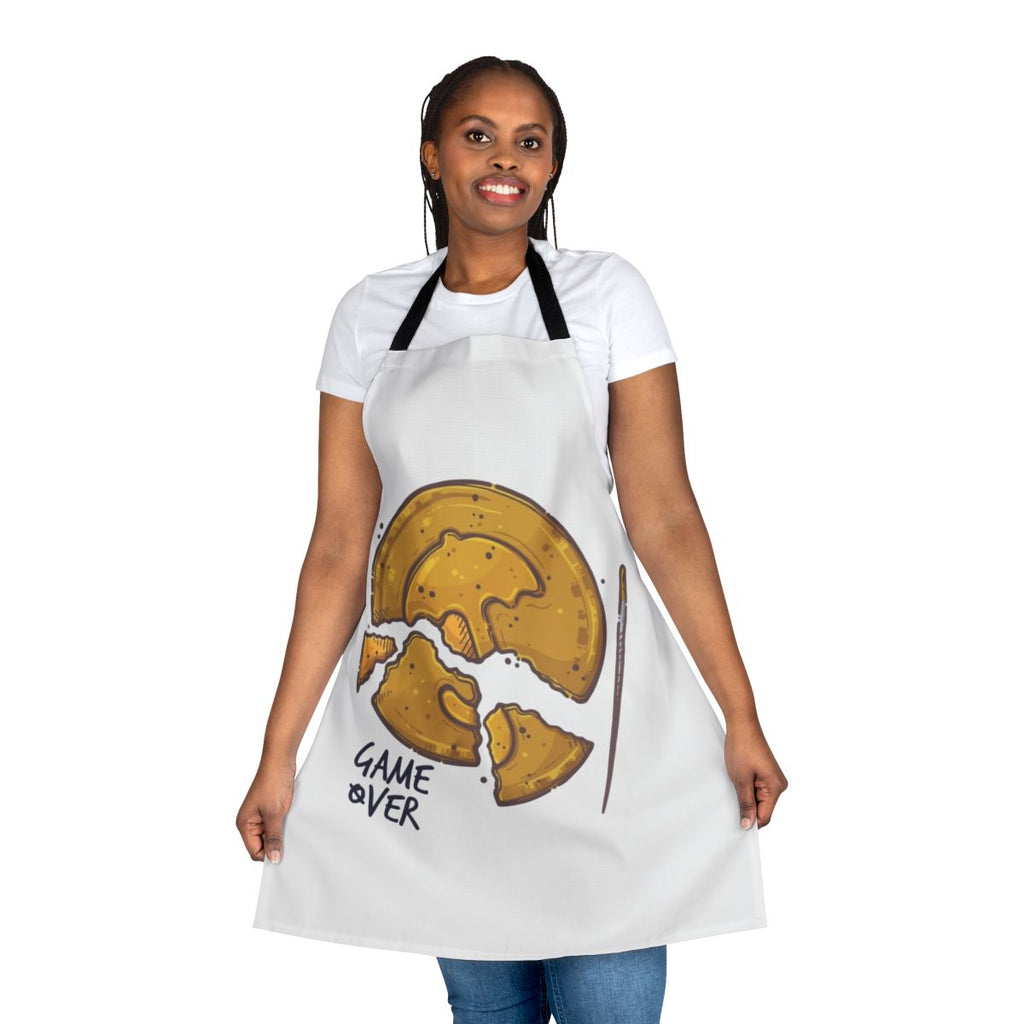 Squid Game Inspired Apron with Iconic Shapes and Symbols