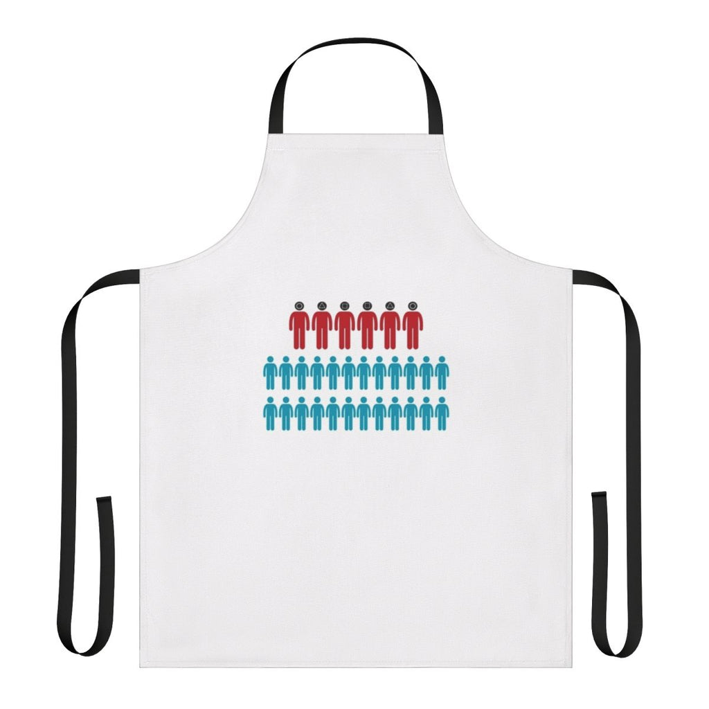 Squid Game Inspired Apron with Iconic Geometric Design