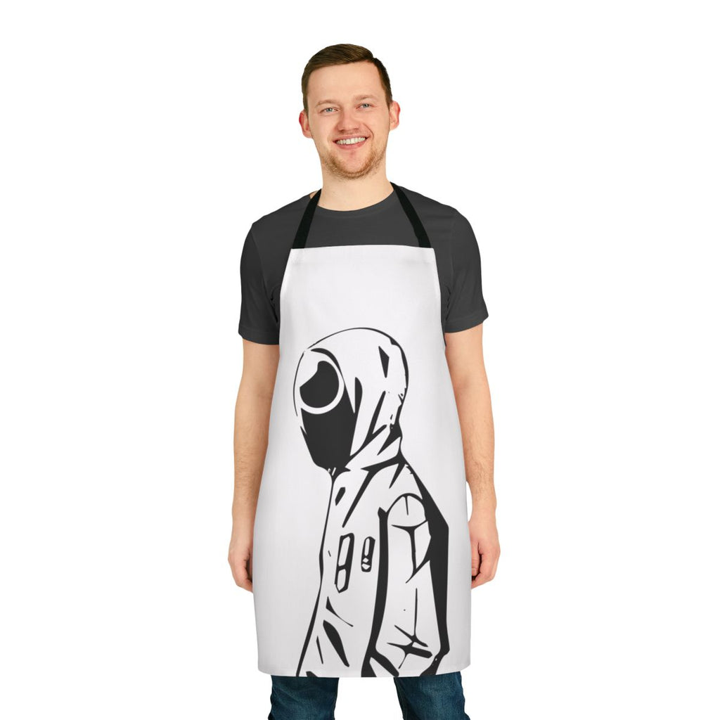 Squid Game inspired apron with vibrant colors and iconic imagery