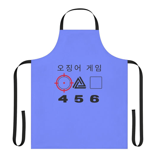 Squid Game-Inspired Apron with Stylized Rules Design