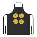 Squid Game-themed apron featuring a design inspired by the iconic broken dalgona cookie challenge from the hit Netflix series.