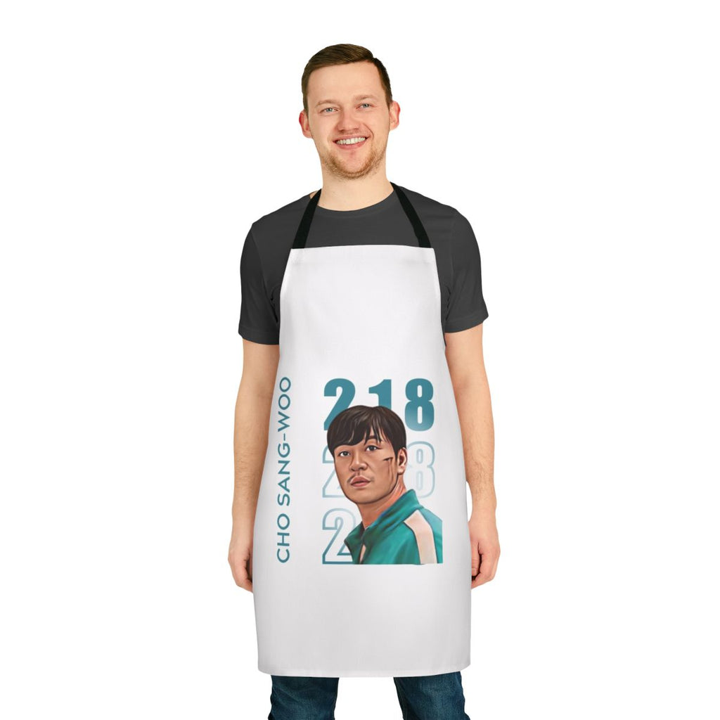 Squid Game Player 218 Cho Sang Woo Inspired Apron