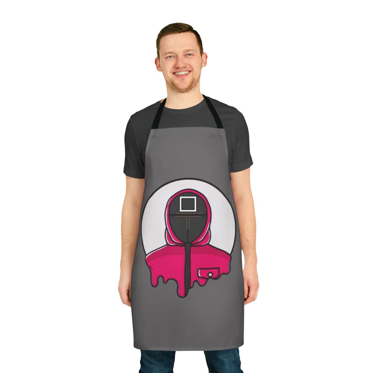 Squid Game Inspired Guard Apron - Costume and Merchandise for Fans of the Netflix Series