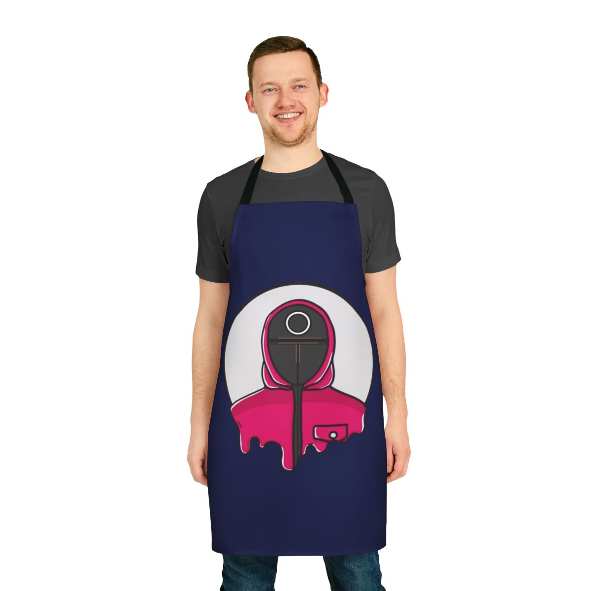 Squid Game Inspired Guard Costume Apron