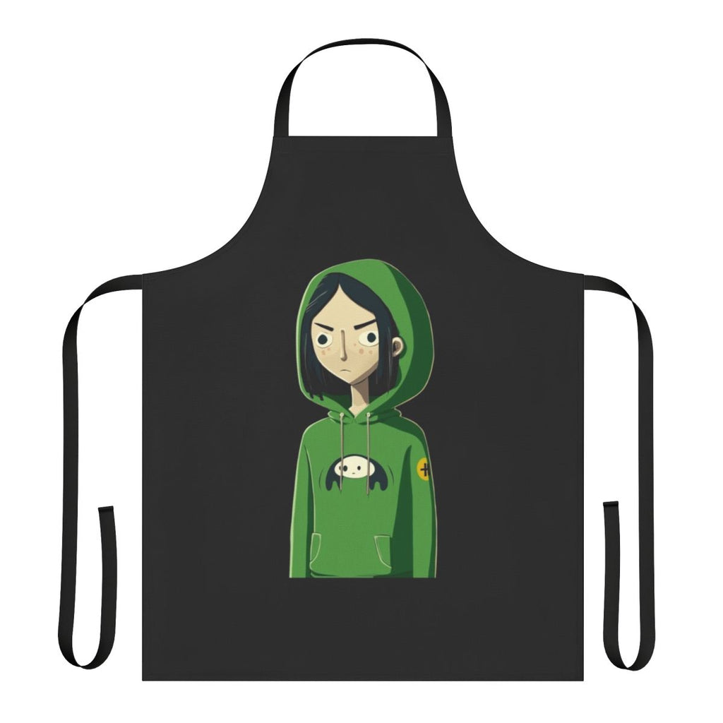 Squid Game inspired apron featuring character Kang Sae Byeok (Player 067)