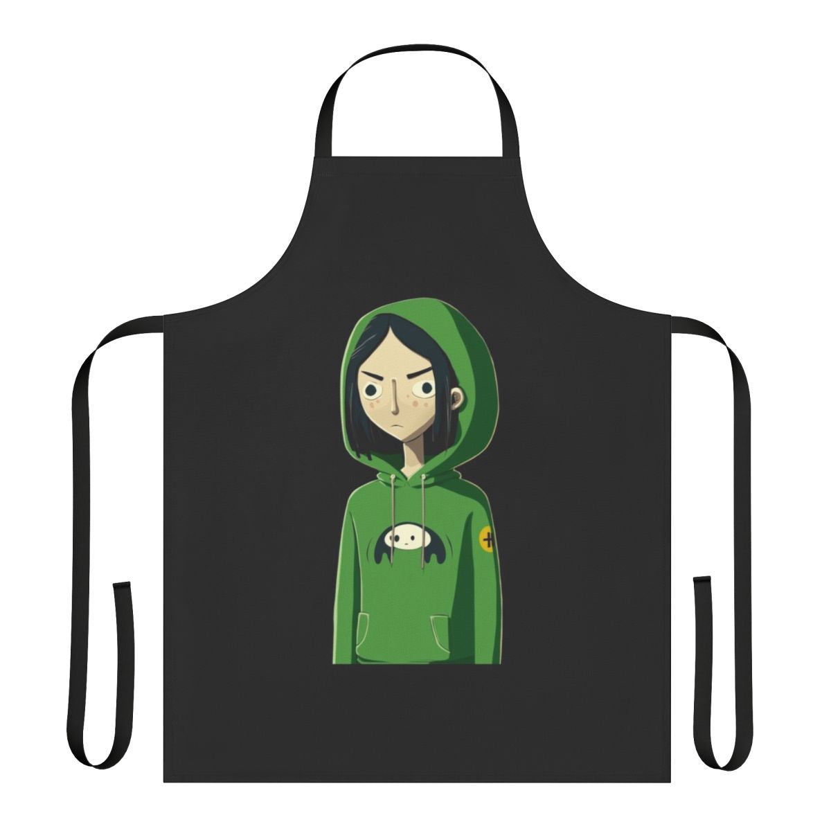 Squid Game inspired apron featuring character Kang Sae Byeok (Player 067)
