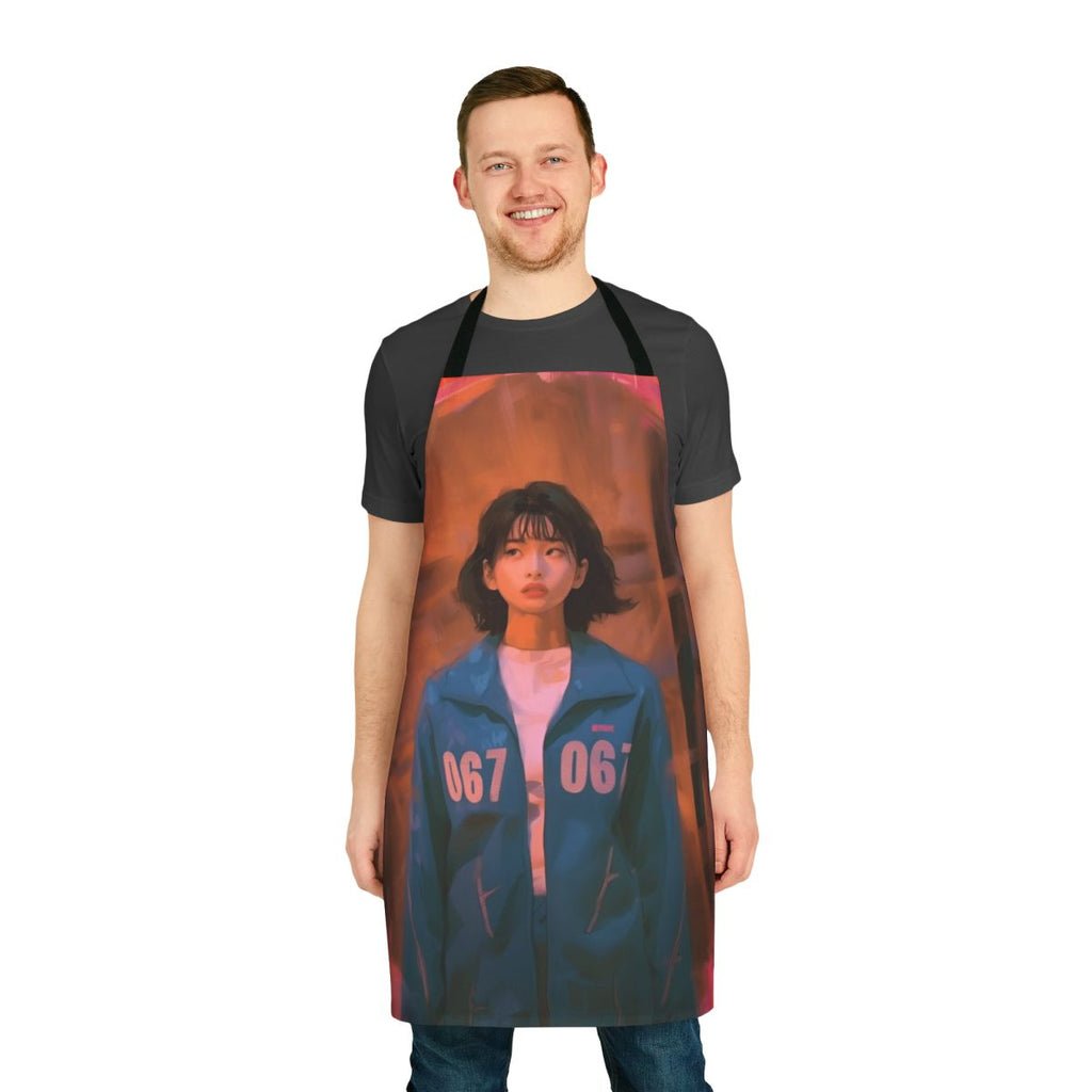 Squid Game Inspired Kang Sae Byeok Player 067 Apron