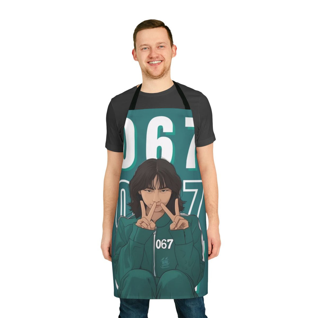 Squid Game Player 067 Kang Sae Byeok Inspired Apron