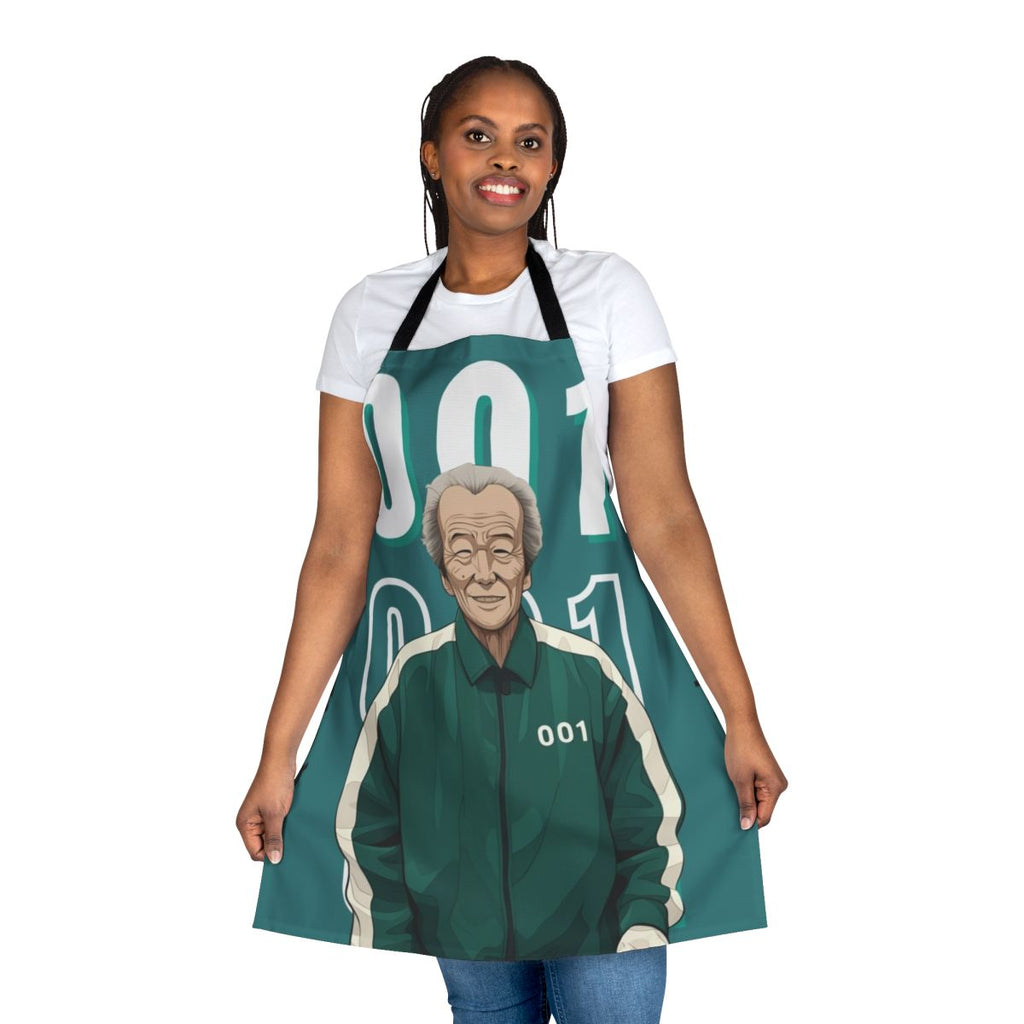 Squid Game Inspired Player 001 Oh Il Nam Apron
