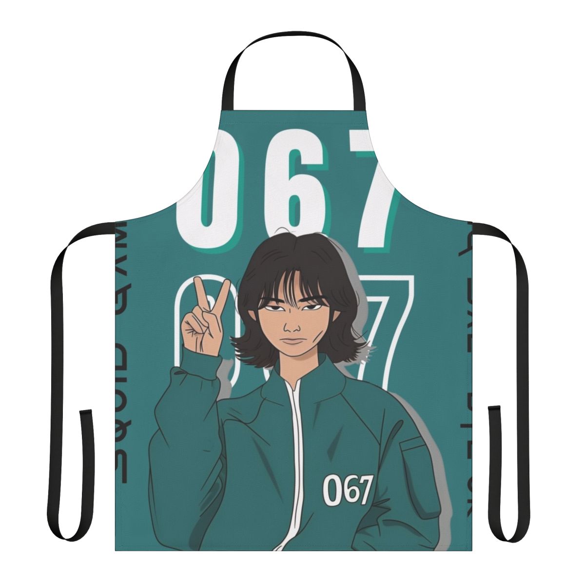 Squid Game Player 067 Kang Sae Byeok Apron