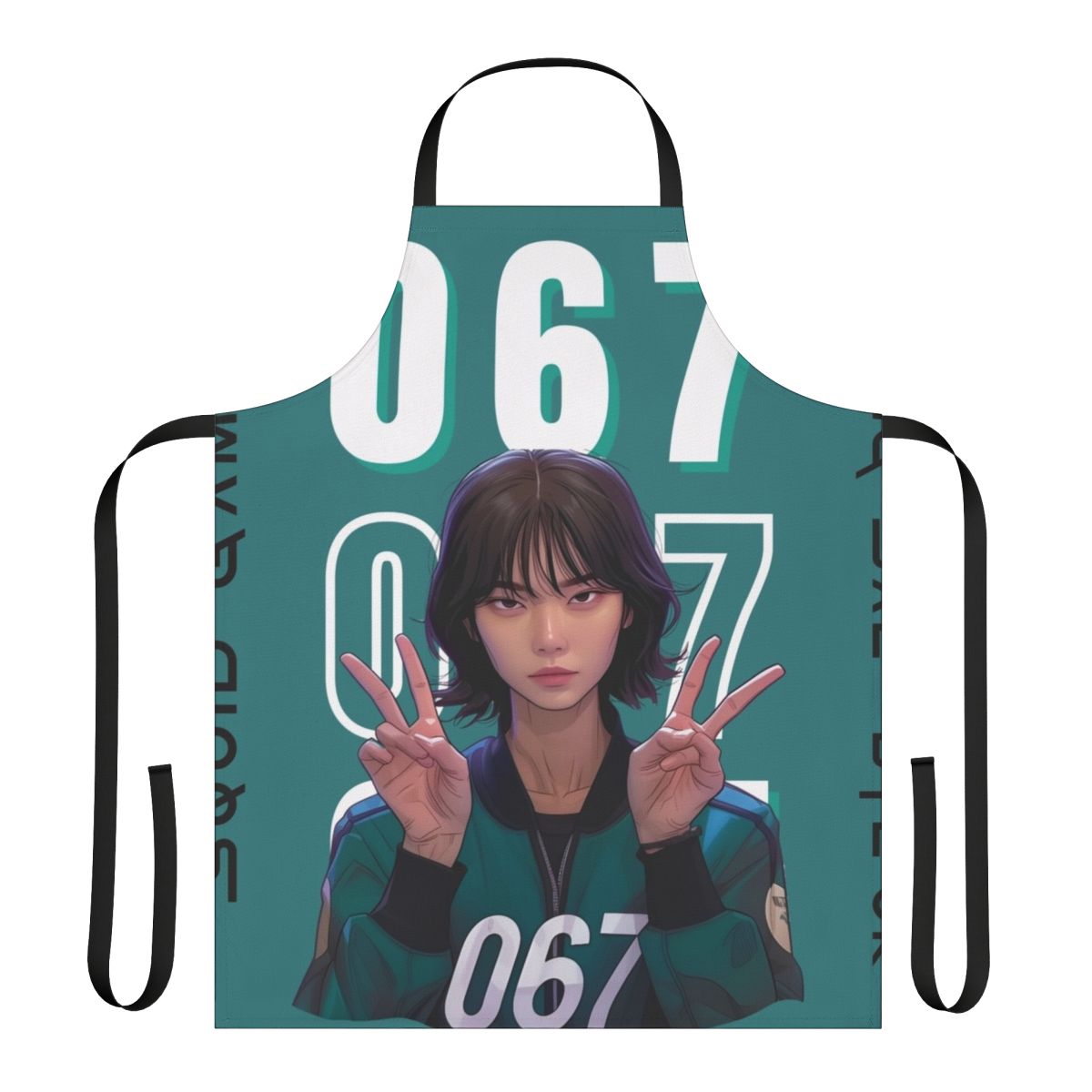 Squid Game Player 067 Kang Sae Byeok Inspired Apron