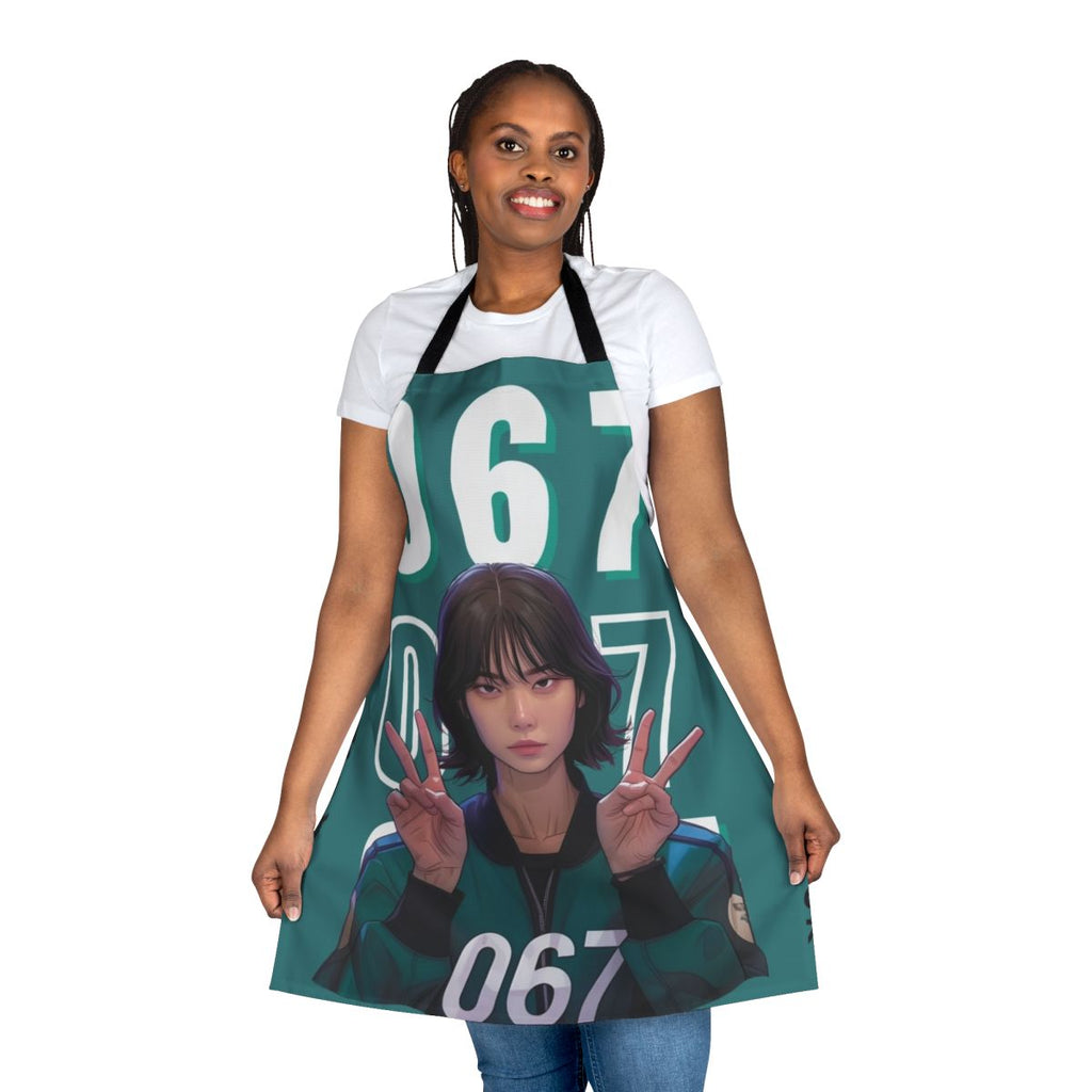 Squid Game Player 067 Kang Sae Byeok Inspired Apron