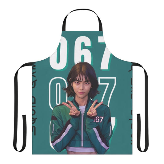 Squid Game Player 067 Kang Sae Byeok Apron