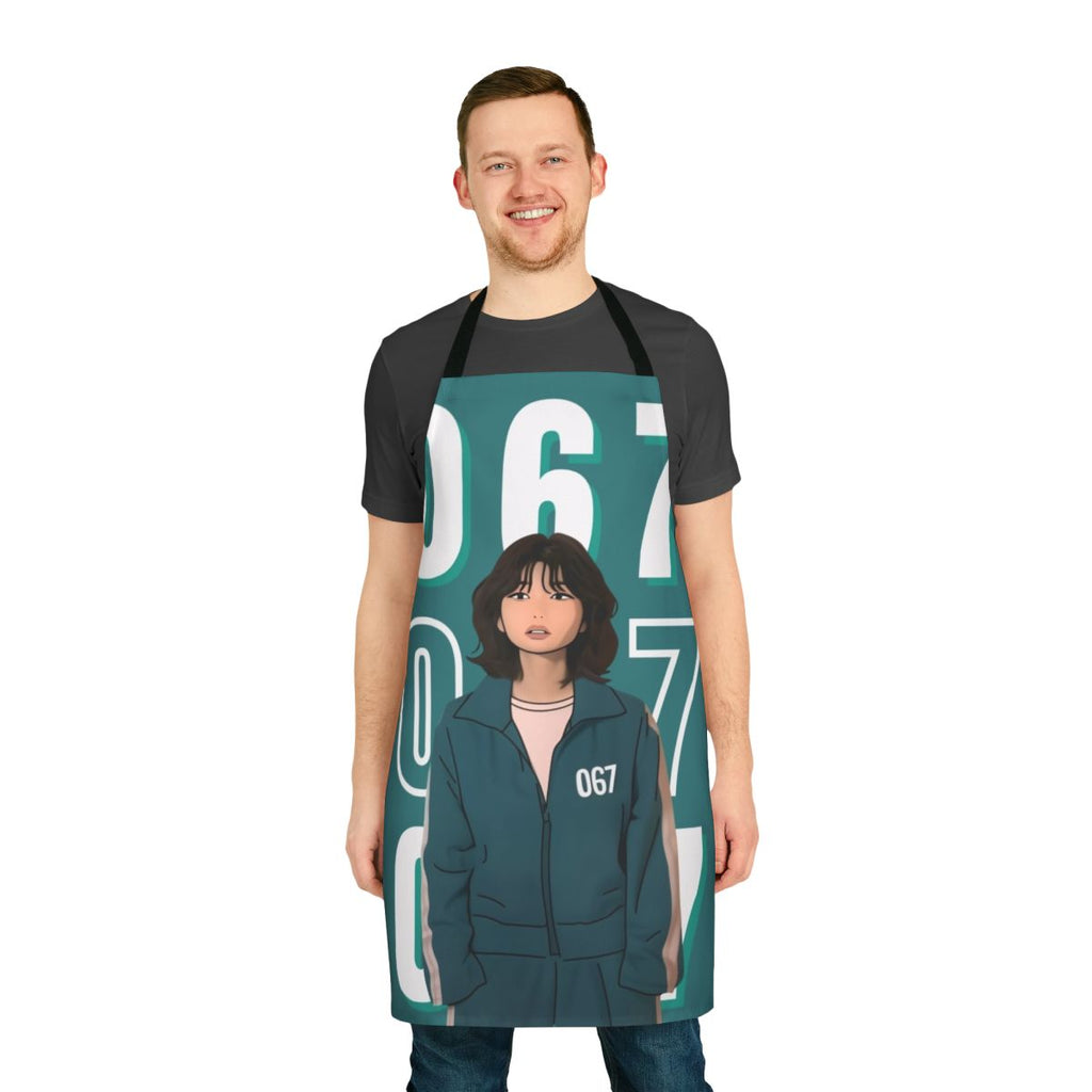 Squid Game Player 067 Kang Sae Byeok Apron