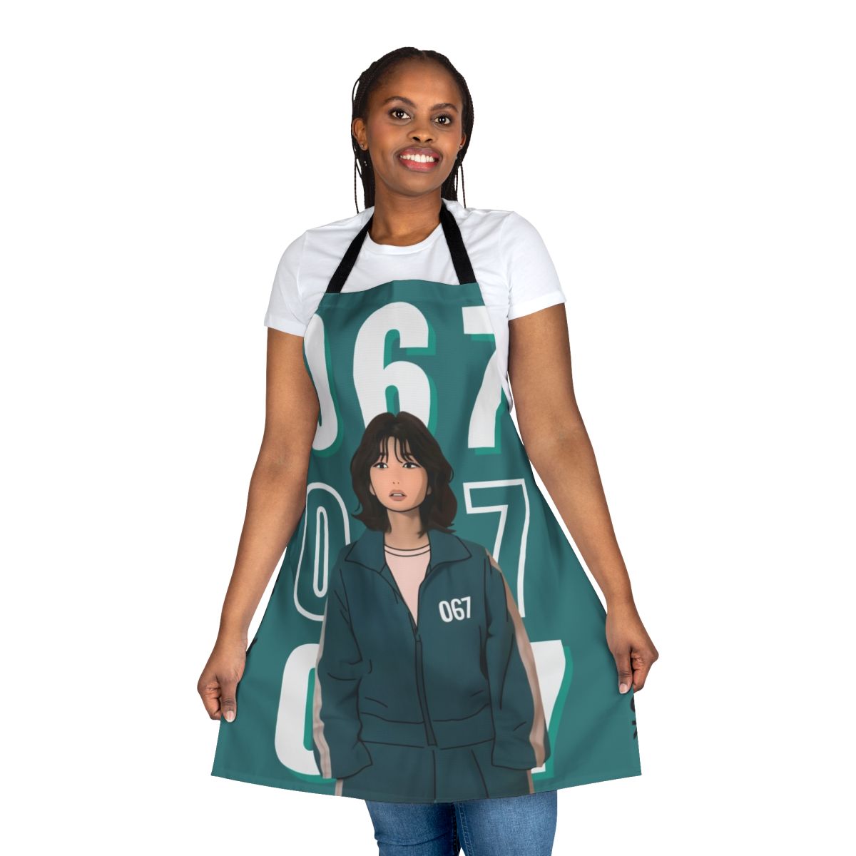 Squid Game Player 067 Kang Sae Byeok Apron