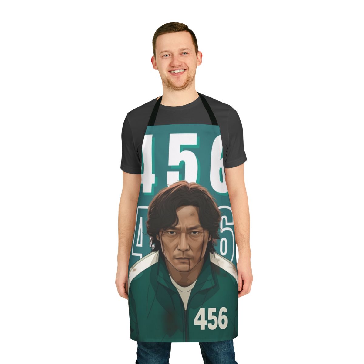 Squid Game Player 456 Seong Gi Hun Apron