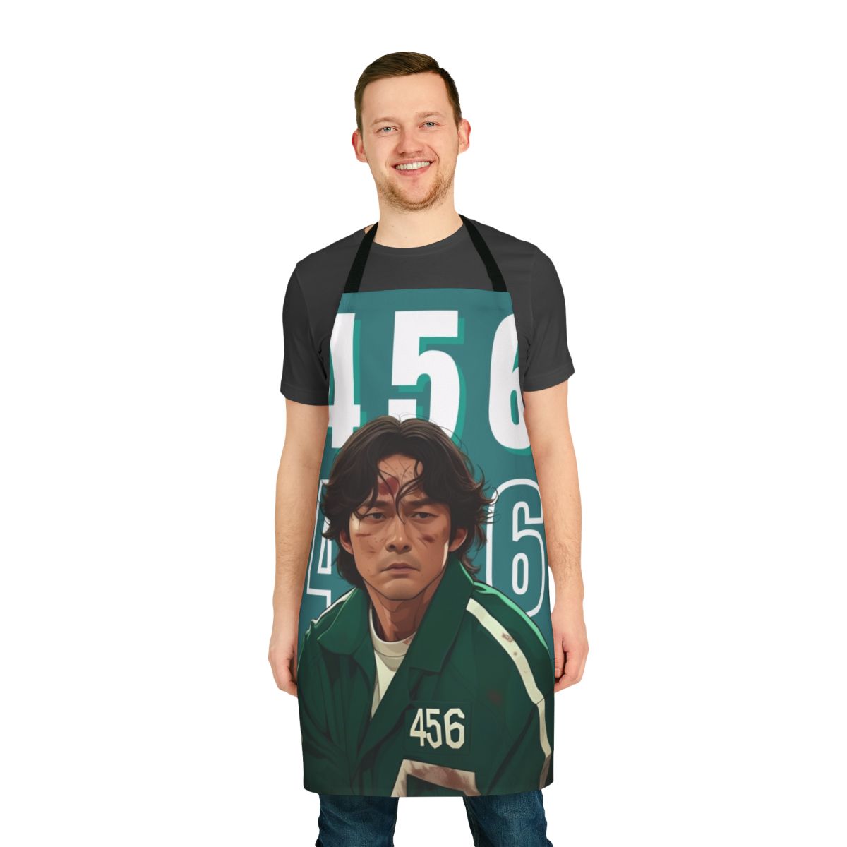 Squid Game Player 456 Seong Gi Hun Apron
