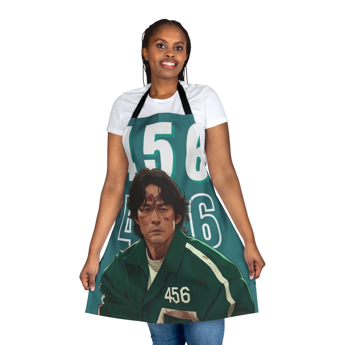 Squid Game Player 456 Seong Gi Hun Apron