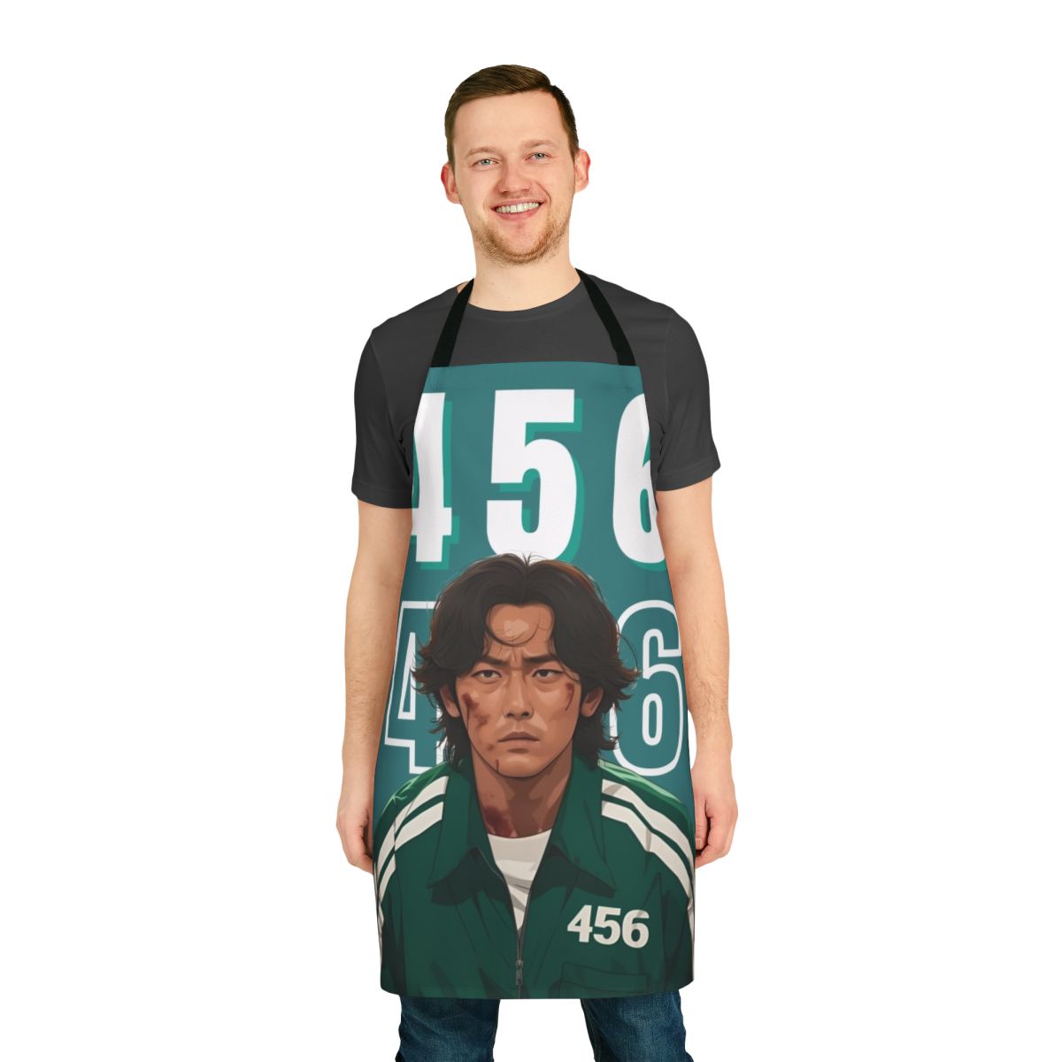 Squid Game Player 456 Seong Gi Hun Apron
