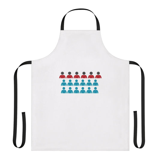 Squid Game-inspired players shorter apron