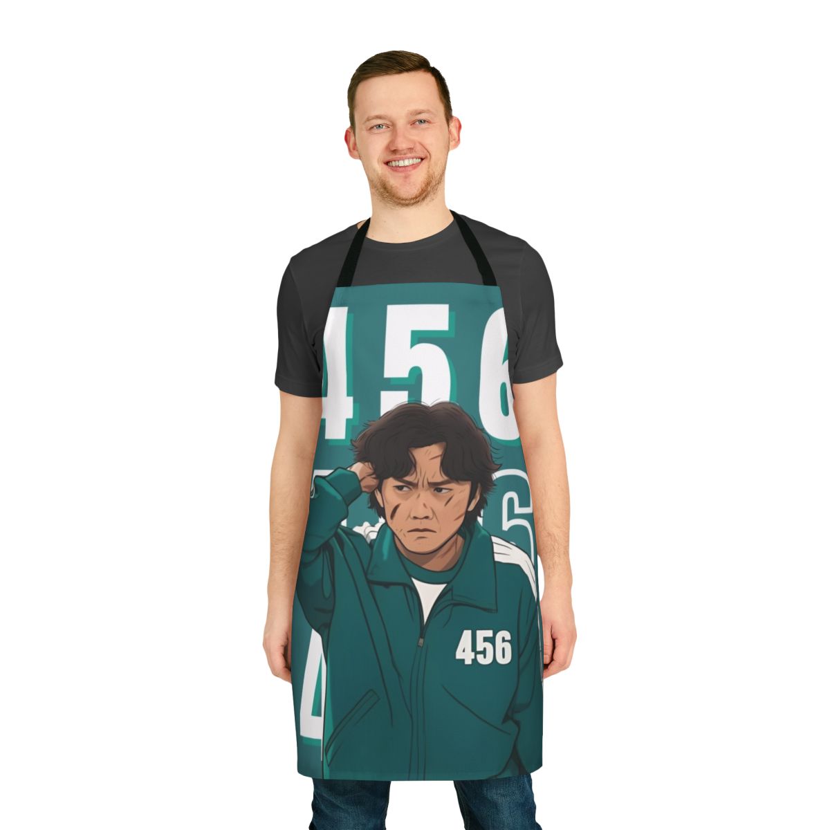 Squid Game Player 456 Seong Gi Hun-Inspired Apron