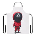 Apron featuring a soldier character from the Squid Game Netflix series