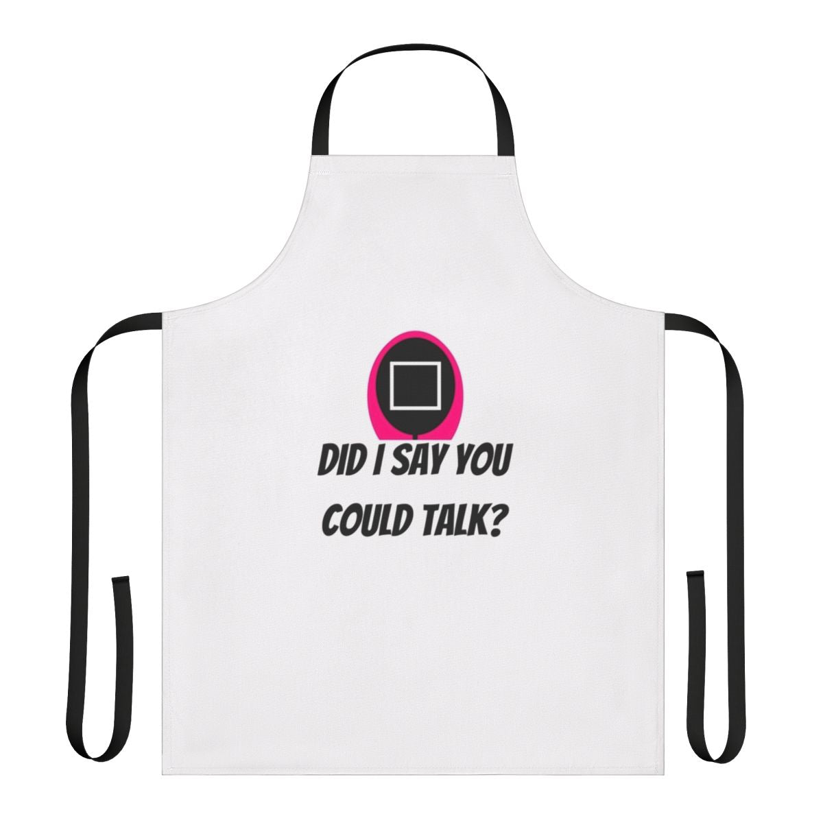 Squid Game Inspired Staff Costume Apron with Mask