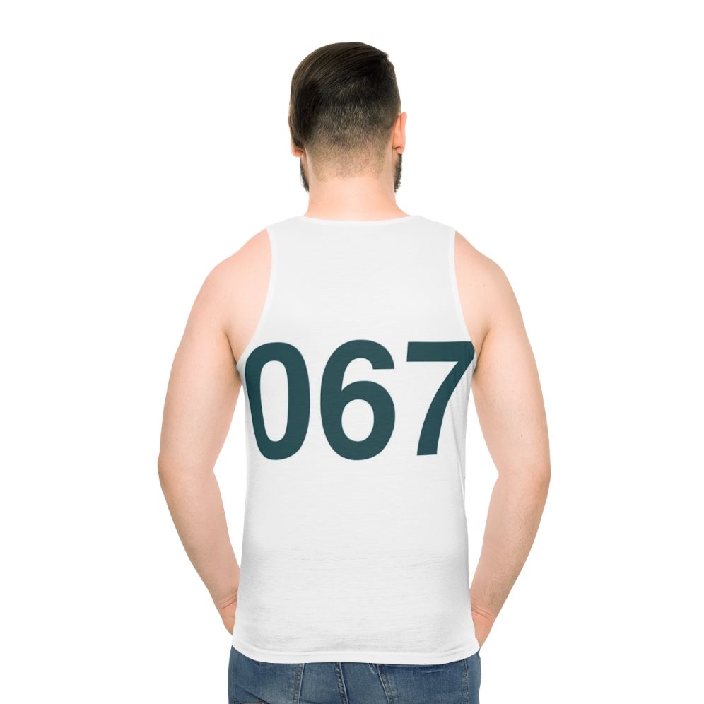 Squid Game Number 067 Unisex Tank Top