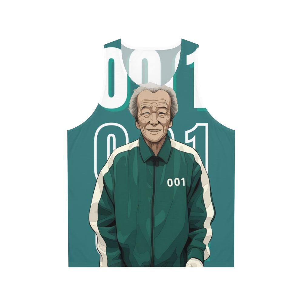 Squid Game Player 001 Oh Il Nam Unisex Tank Top