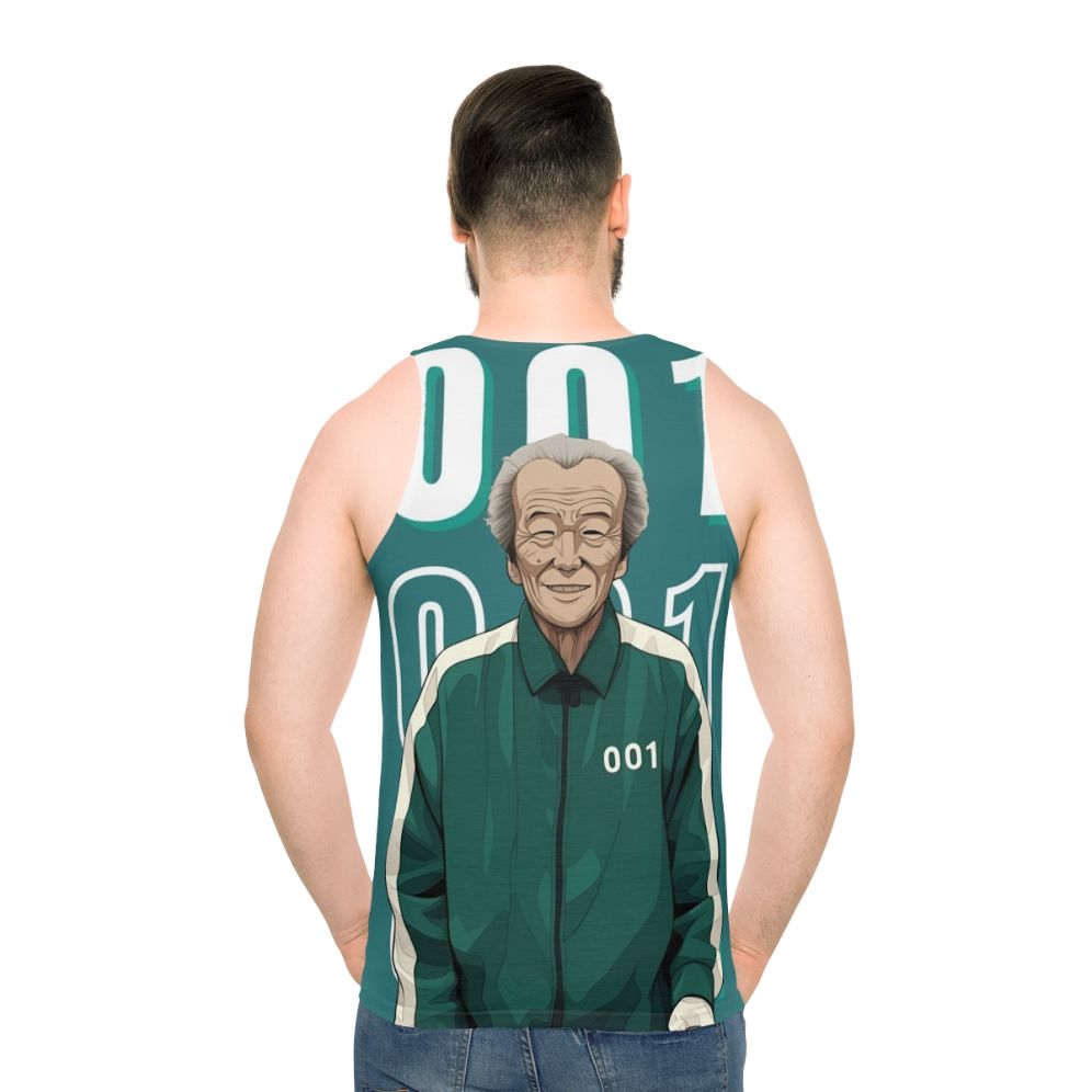 Squid Game Player 001 Oh Il Nam Unisex Tank Top
