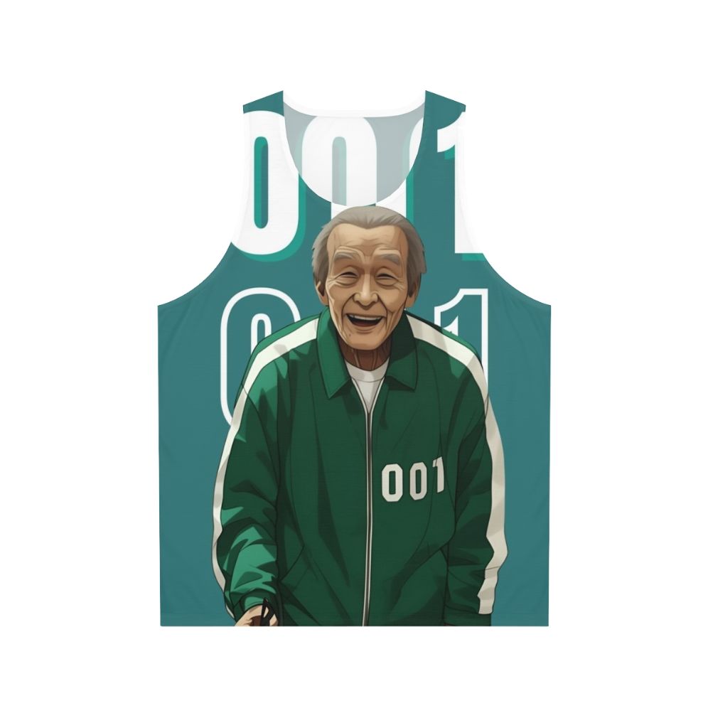 Squid Game Player 001 Oh Il Nam Unisex Tank Top